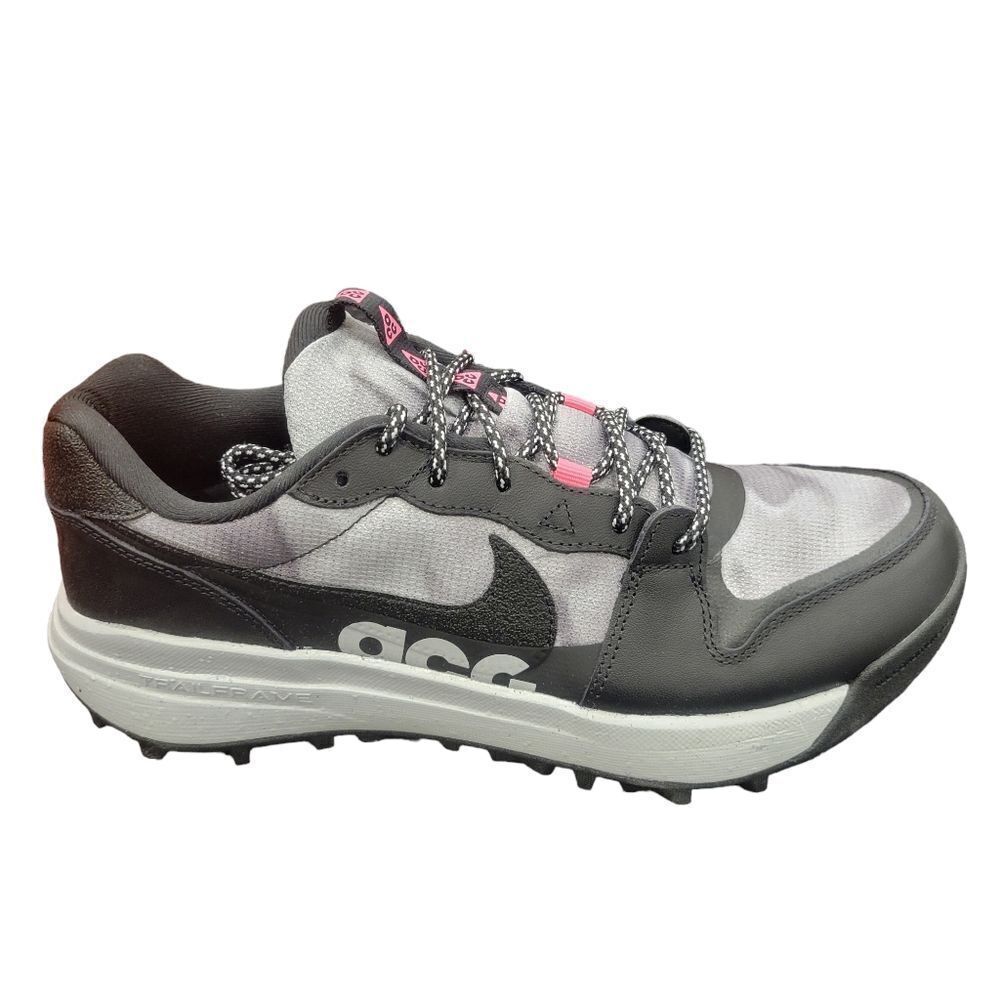 Nike Men's Size's ACG Lowcate SE Trail Hiking Shoes DR1030 001 Black Hyper Pink